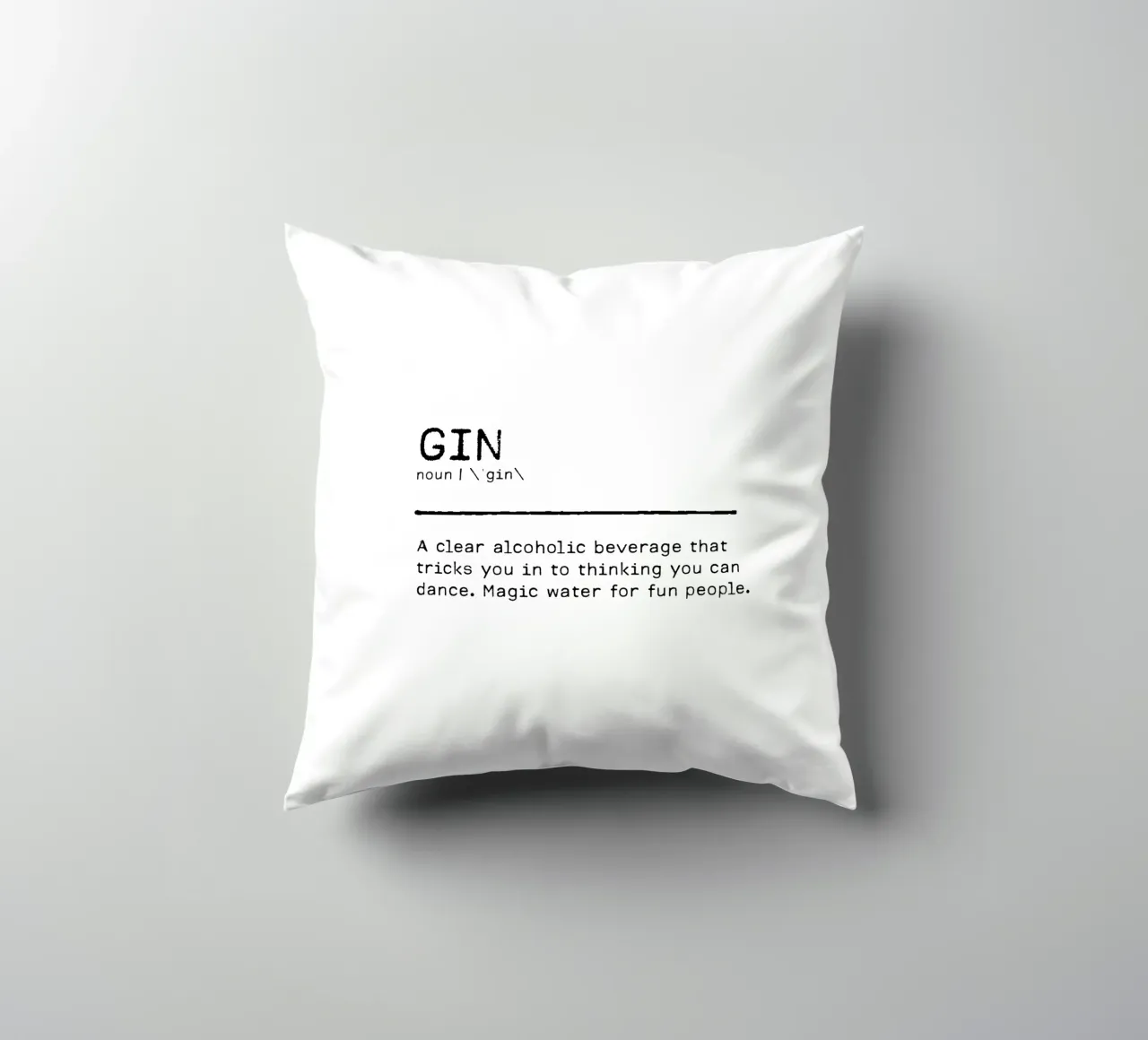 Definizione Citazione - Gin I cuscino da Orara Studio