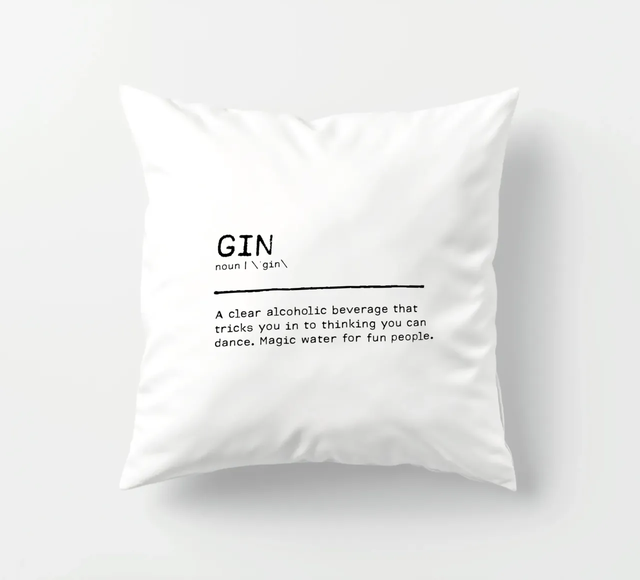 Definizione Citazione - Gin I cuscino da Orara Studio