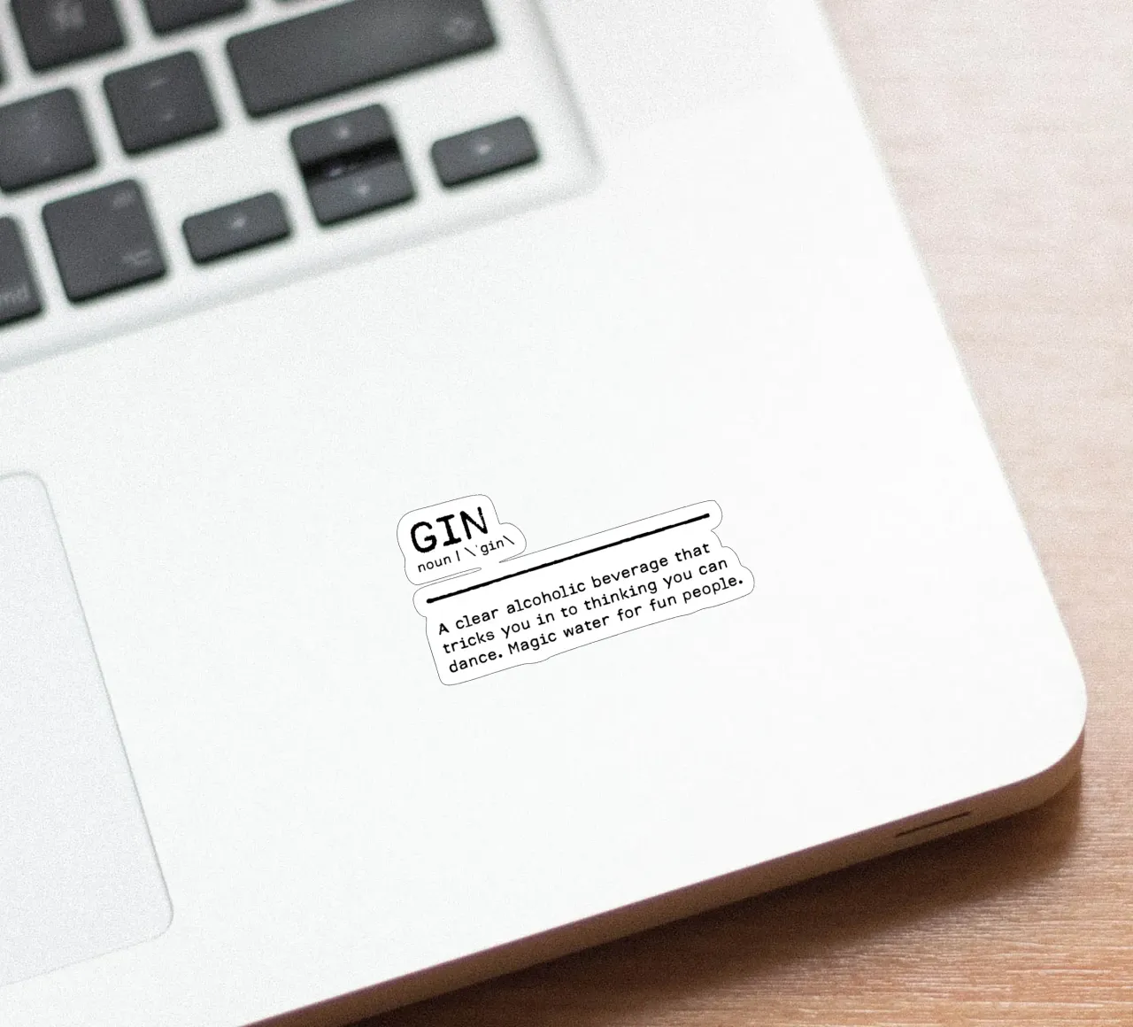 Definition Quote - Gin I Sticker von Orara Studio