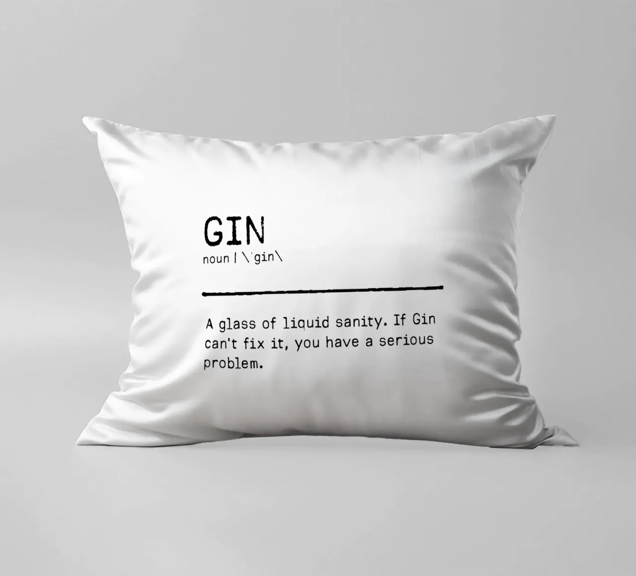 Definition Quote - Gin II decorative cushion by Orara Studio