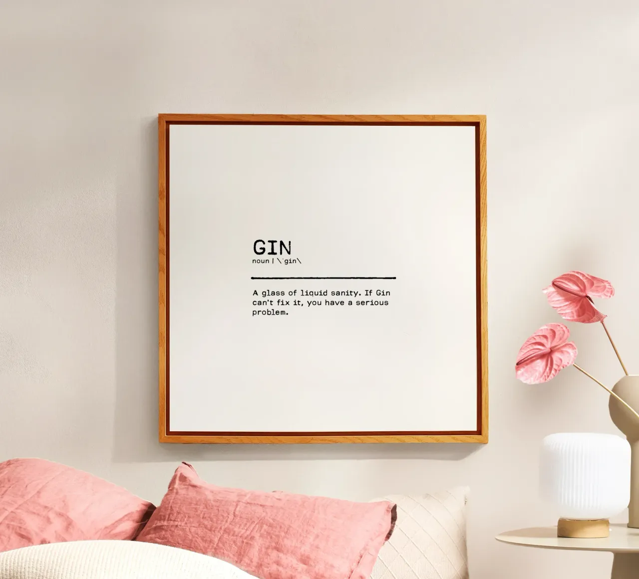 Definition Quote - Gin II acrylic glass by Orara Studio