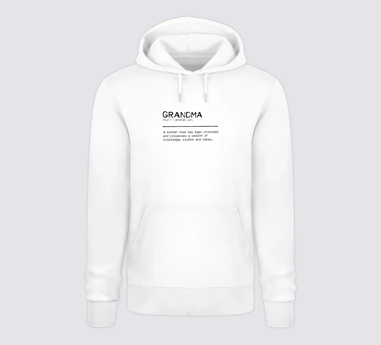 Definizione Citazione - Nonna I felpa con cappuccio da Orara Studio