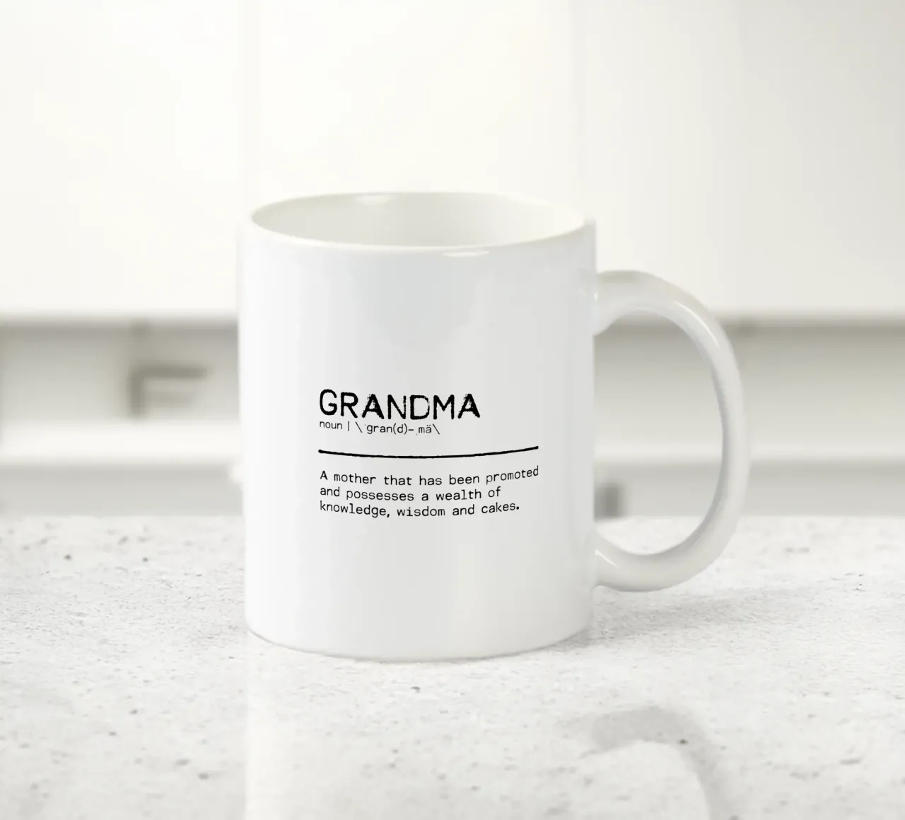 Definizione Citazione - Nonna I tazza in ceramica da Orara Studio