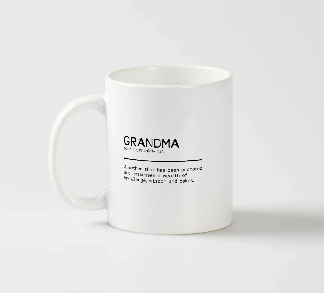 Definizione Citazione - Nonna I tazza in ceramica da Orara Studio