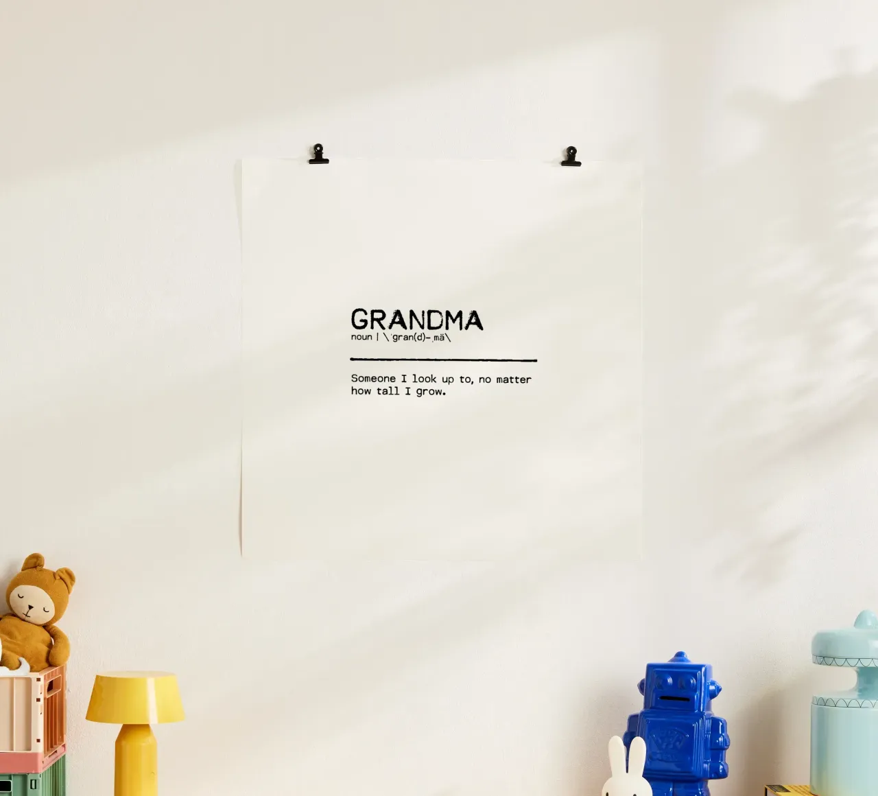 Definizione Citazione - Nonna II carta hahnemühle da Orara Studio