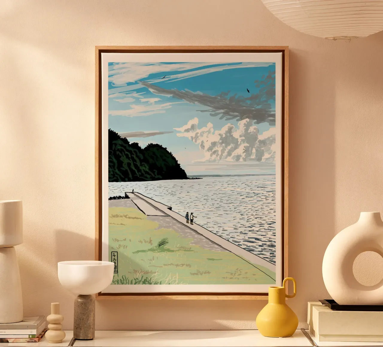 Summer Day canvas by Asobōze