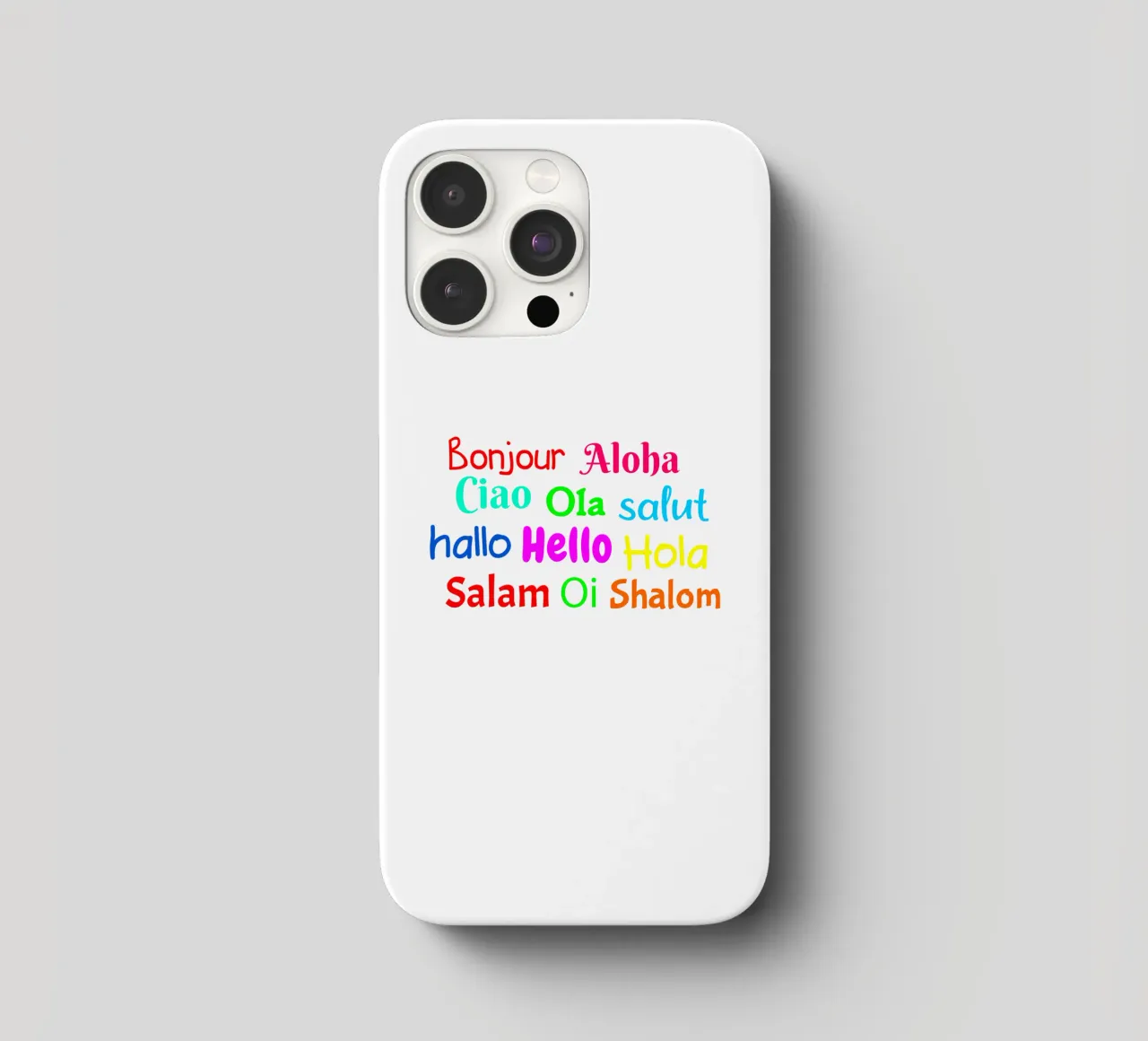 Hello in different languages cover iphone da happieeagle