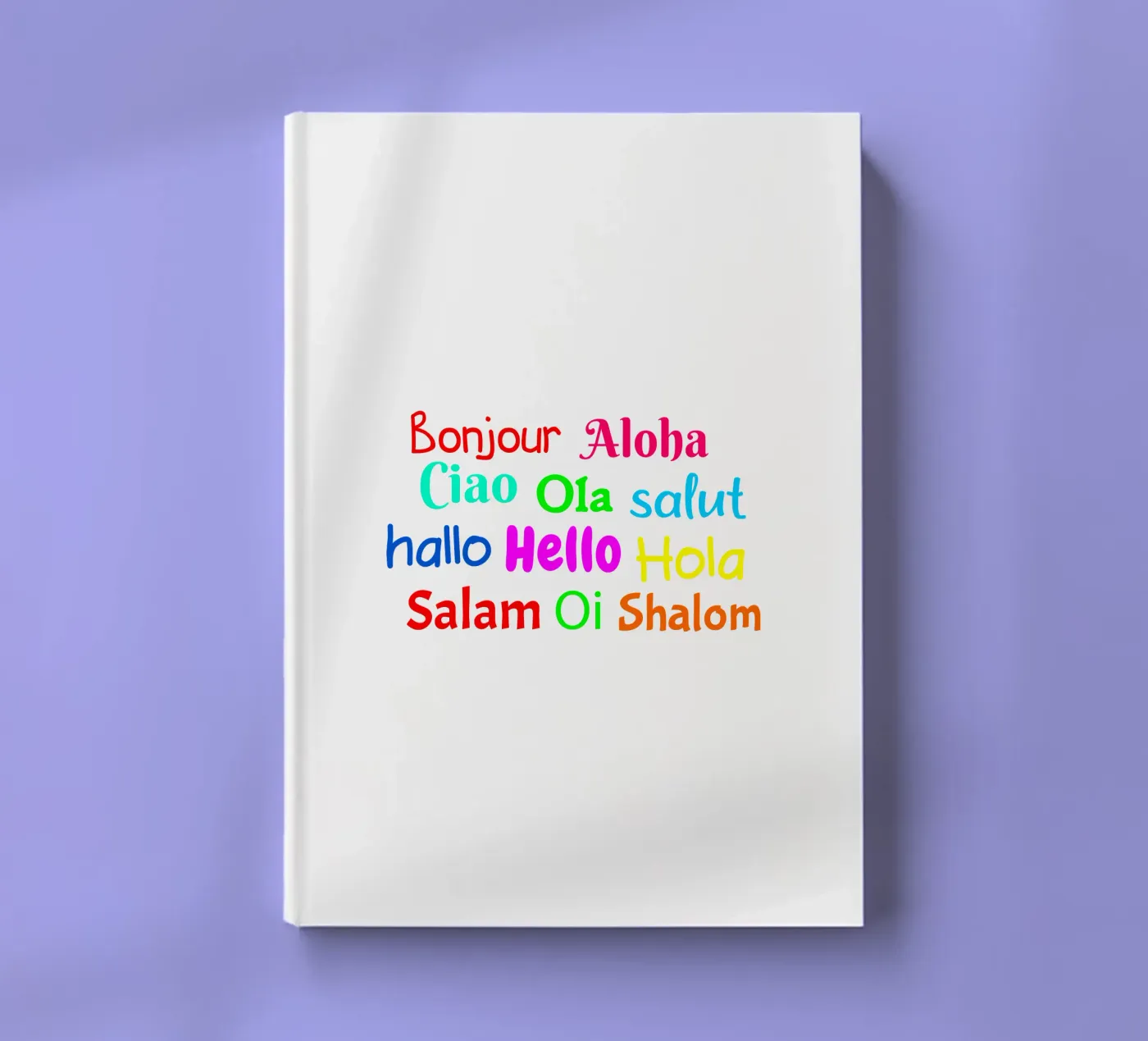 Hello in different languages Notizbuch von happieeagle