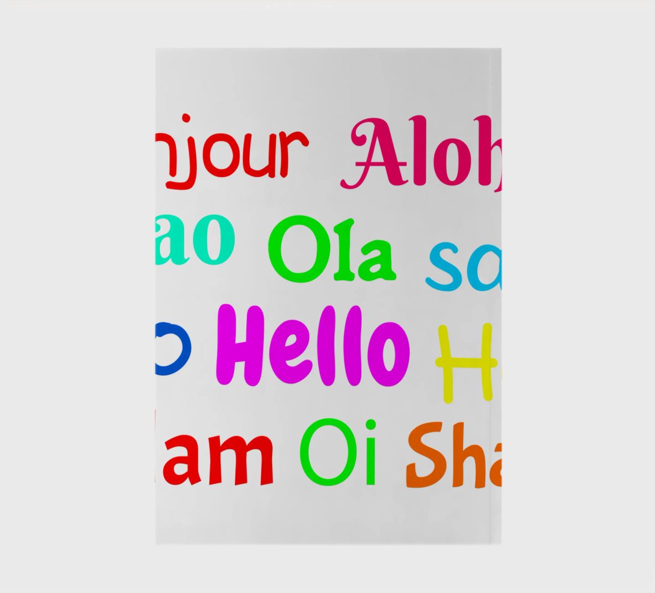 Hello in different languages diario da happieeagle