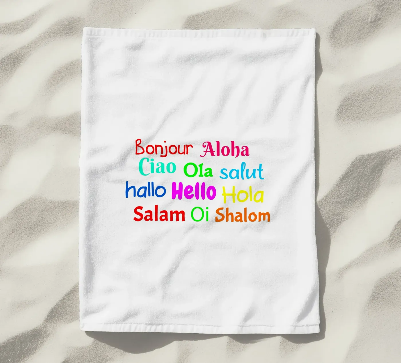 Hello in different languages telo mare da happieeagle