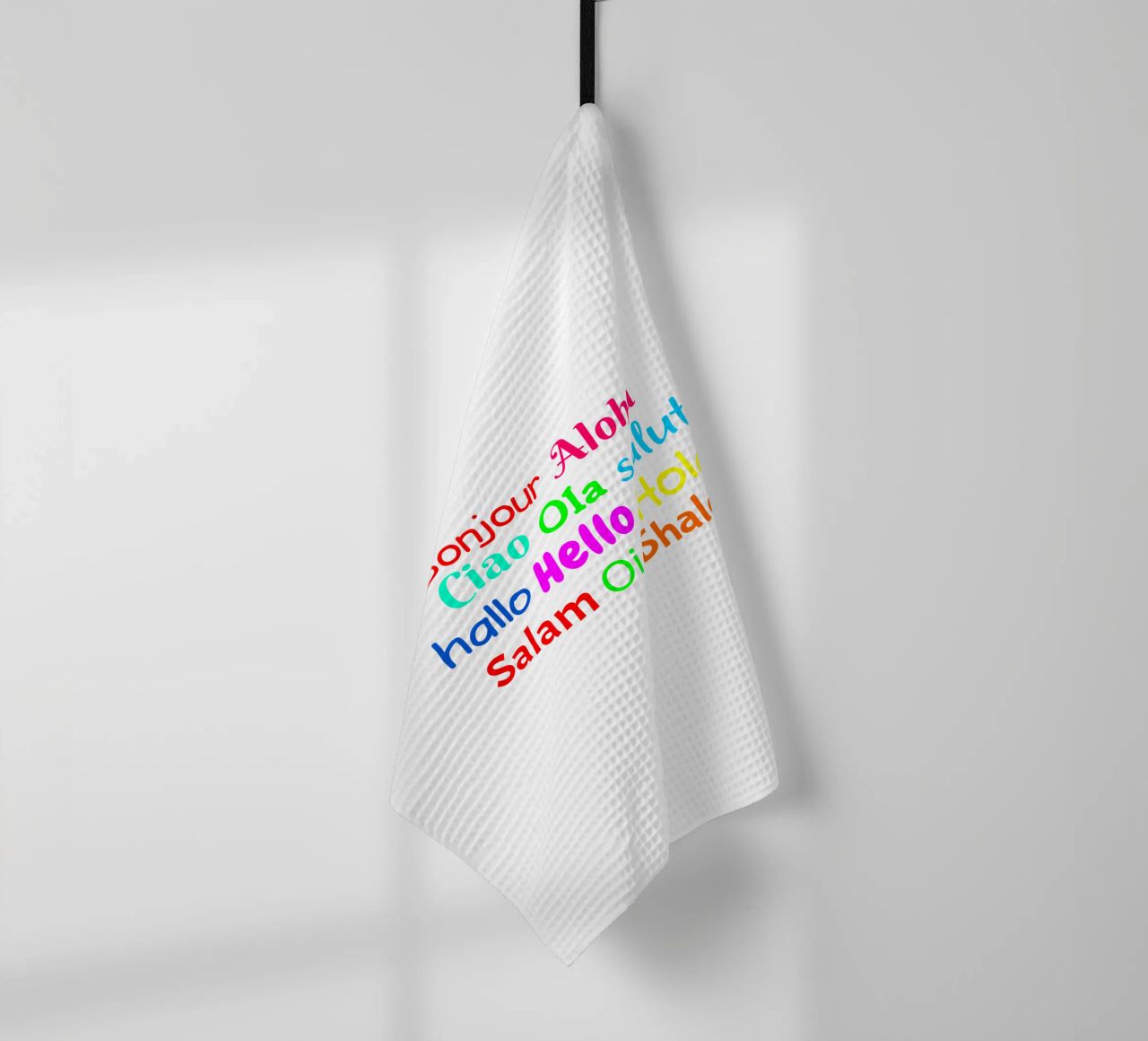Hello in different languages torchon de happieeagle