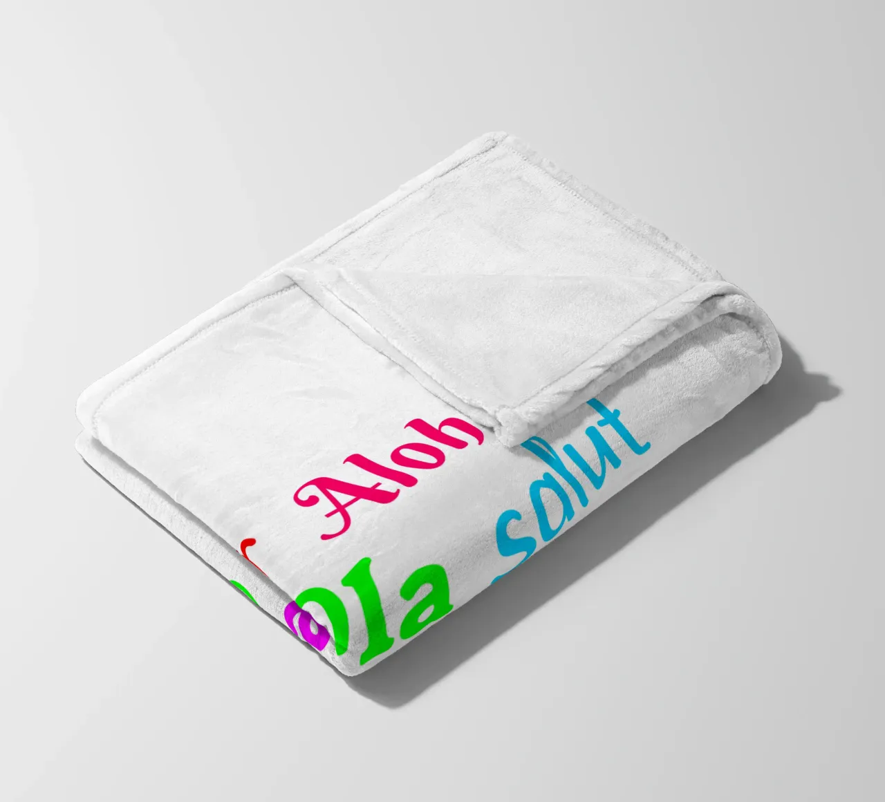 Hello in different languages coperta in pile da happieeagle