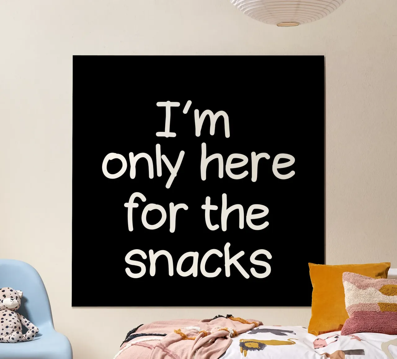 I am only here for the snacks carta hahnemühle da happieeagle