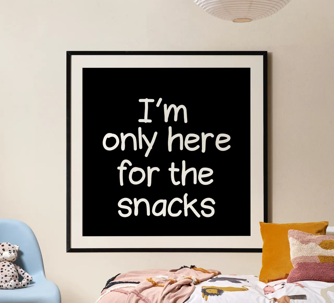 I am only here for the snacks carta hahnemühle da happieeagle