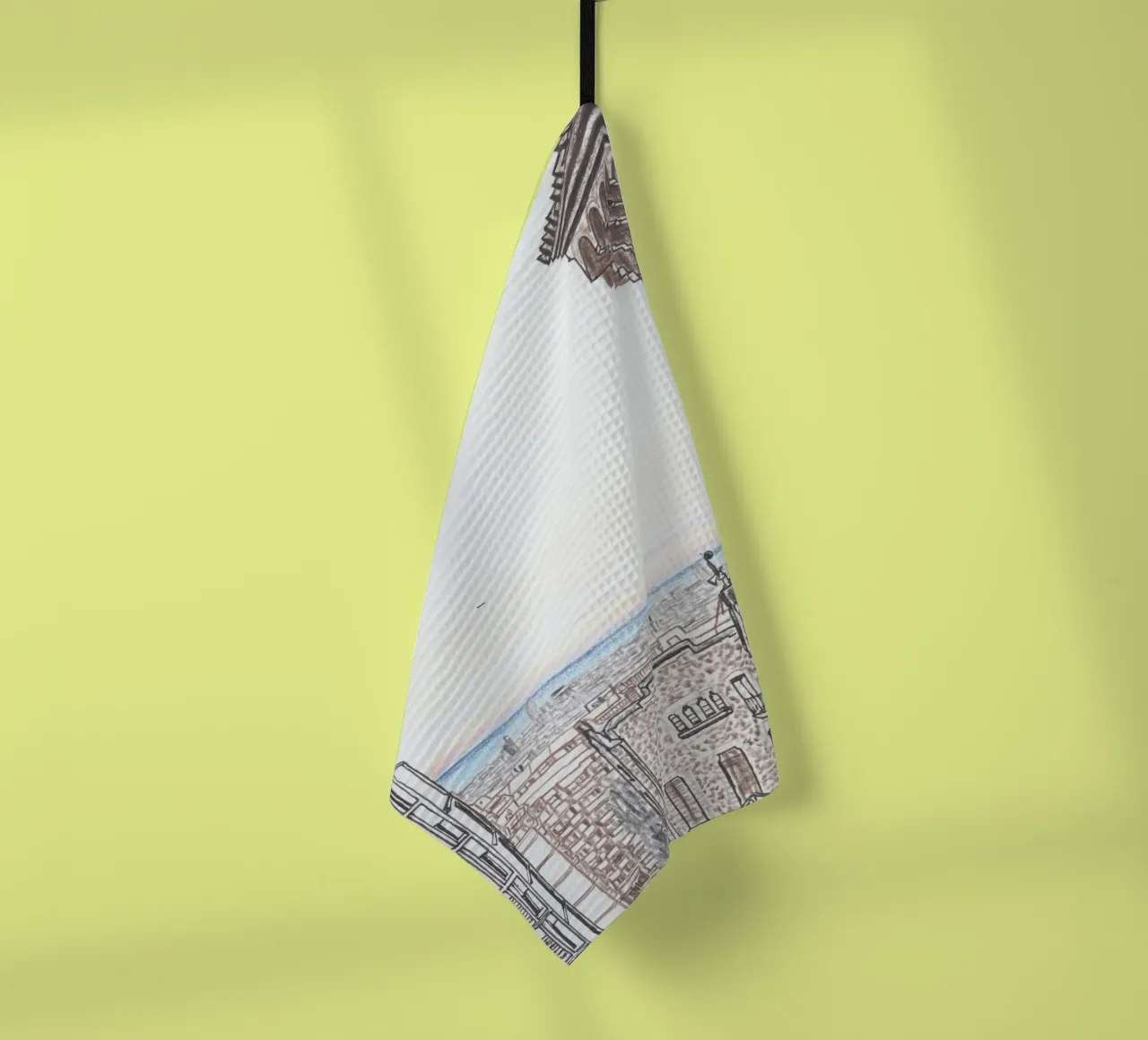 Soirée à Barcelone torchon de Asobōze