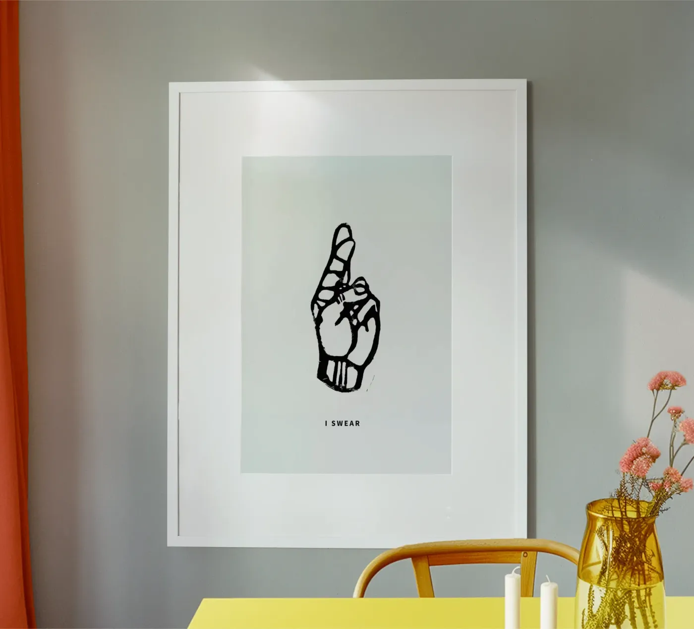I Swear poster da GIGI ICÔNE