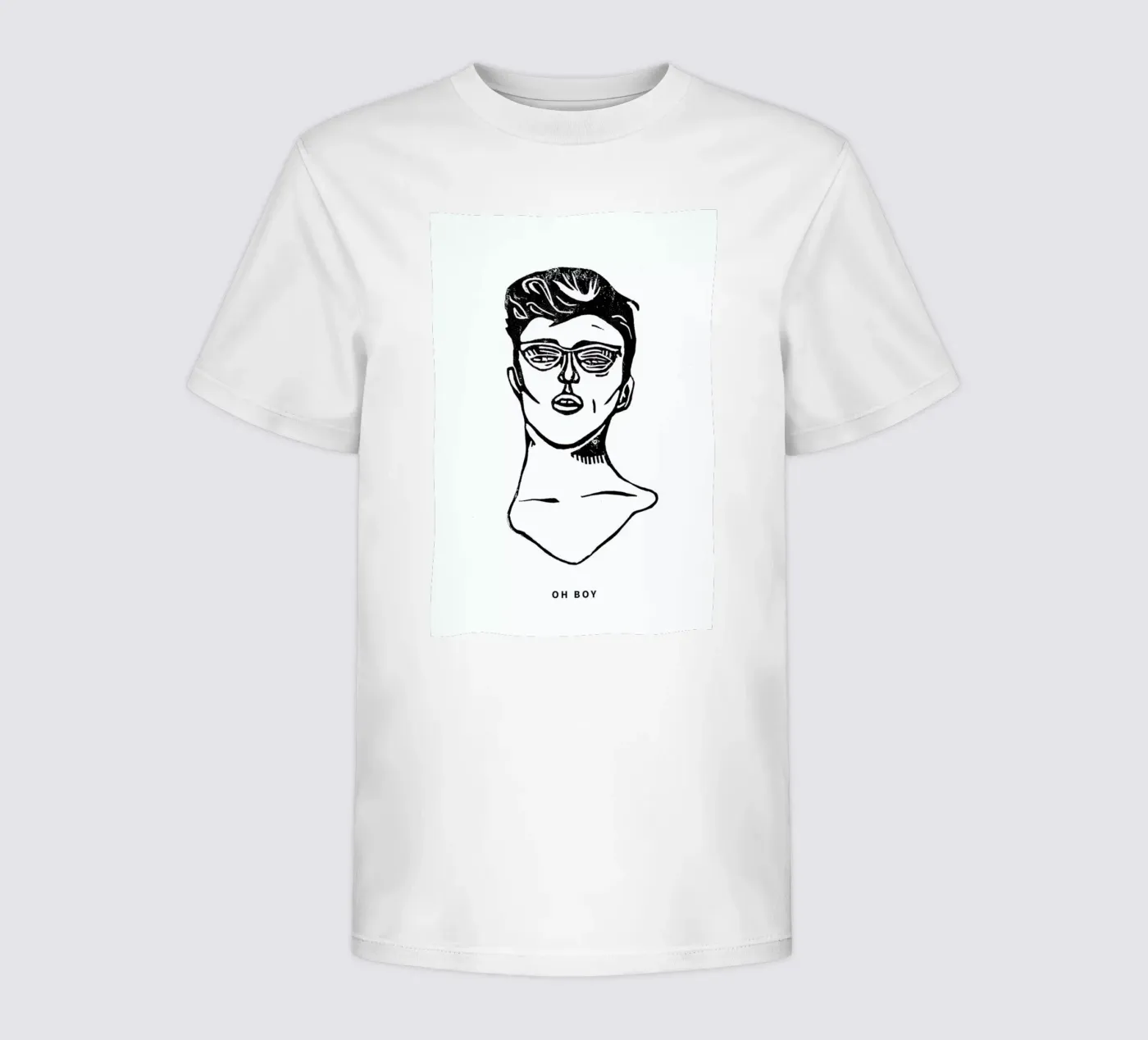 Oh Boy t-shirt bambini da GIGI ICÔNE