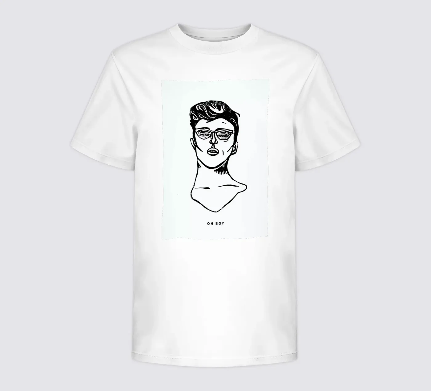 Oh Boy t-shirt bambini da GIGI ICÔNE