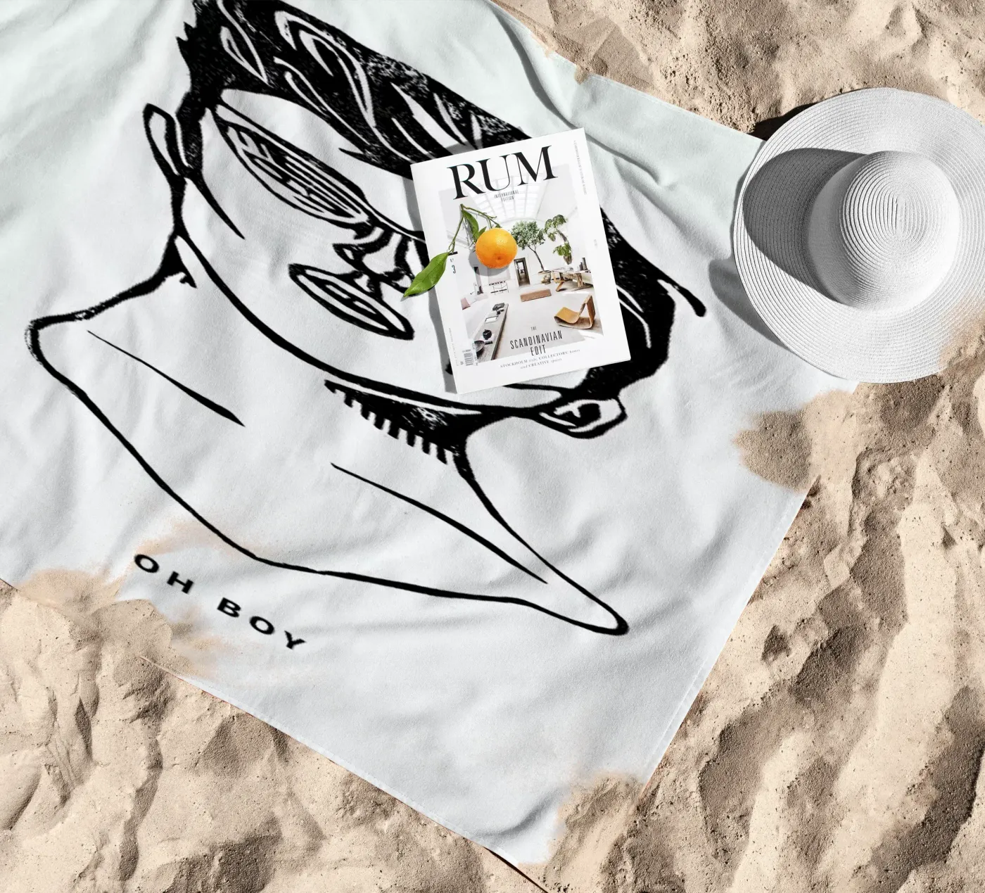 Oh Boy telo mare da GIGI ICÔNE