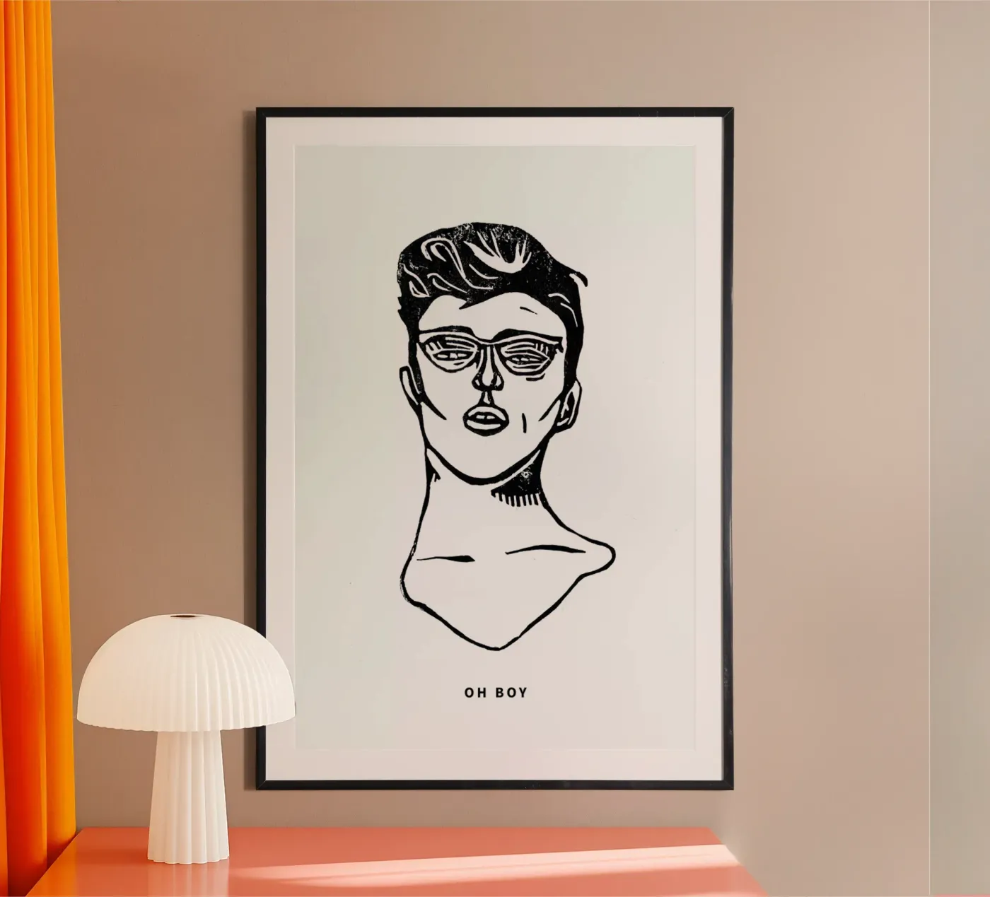 Oh Boy poster da GIGI ICÔNE