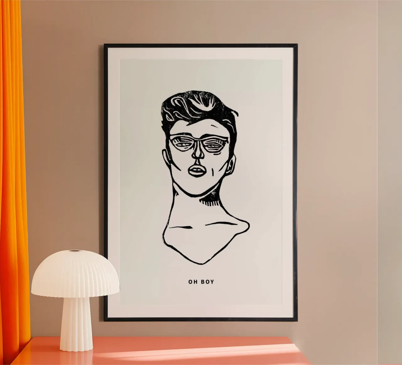 Oh Boy poster da GIGI ICÔNE