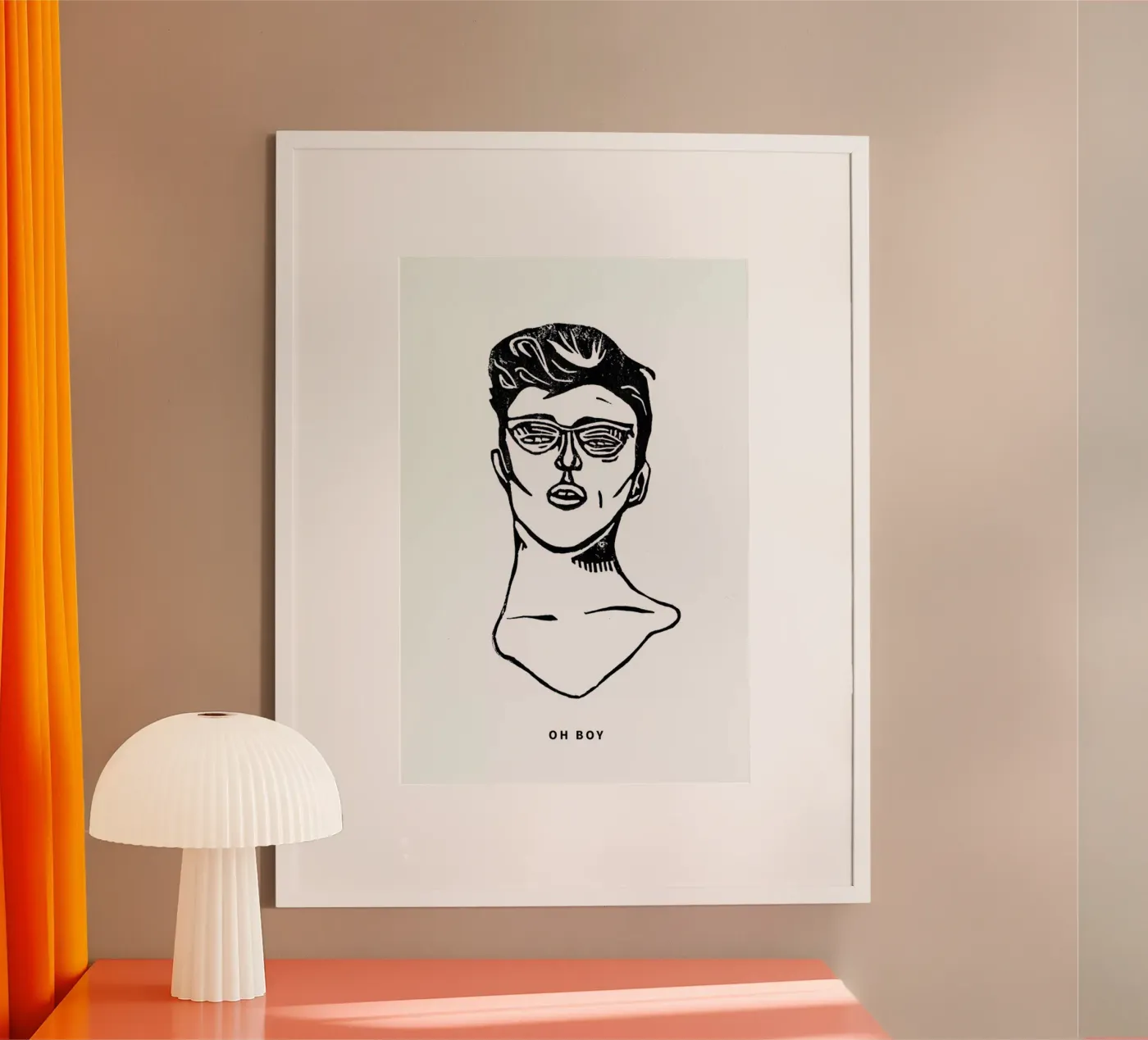 Oh Boy poster da GIGI ICÔNE