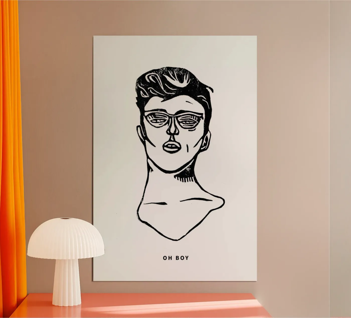 Oh Boy poster da GIGI ICÔNE