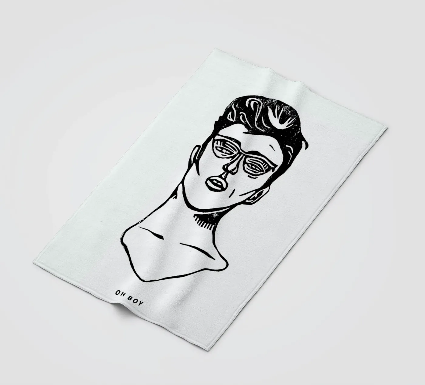 Oh Boy fleecedeken van GIGI ICÔNE