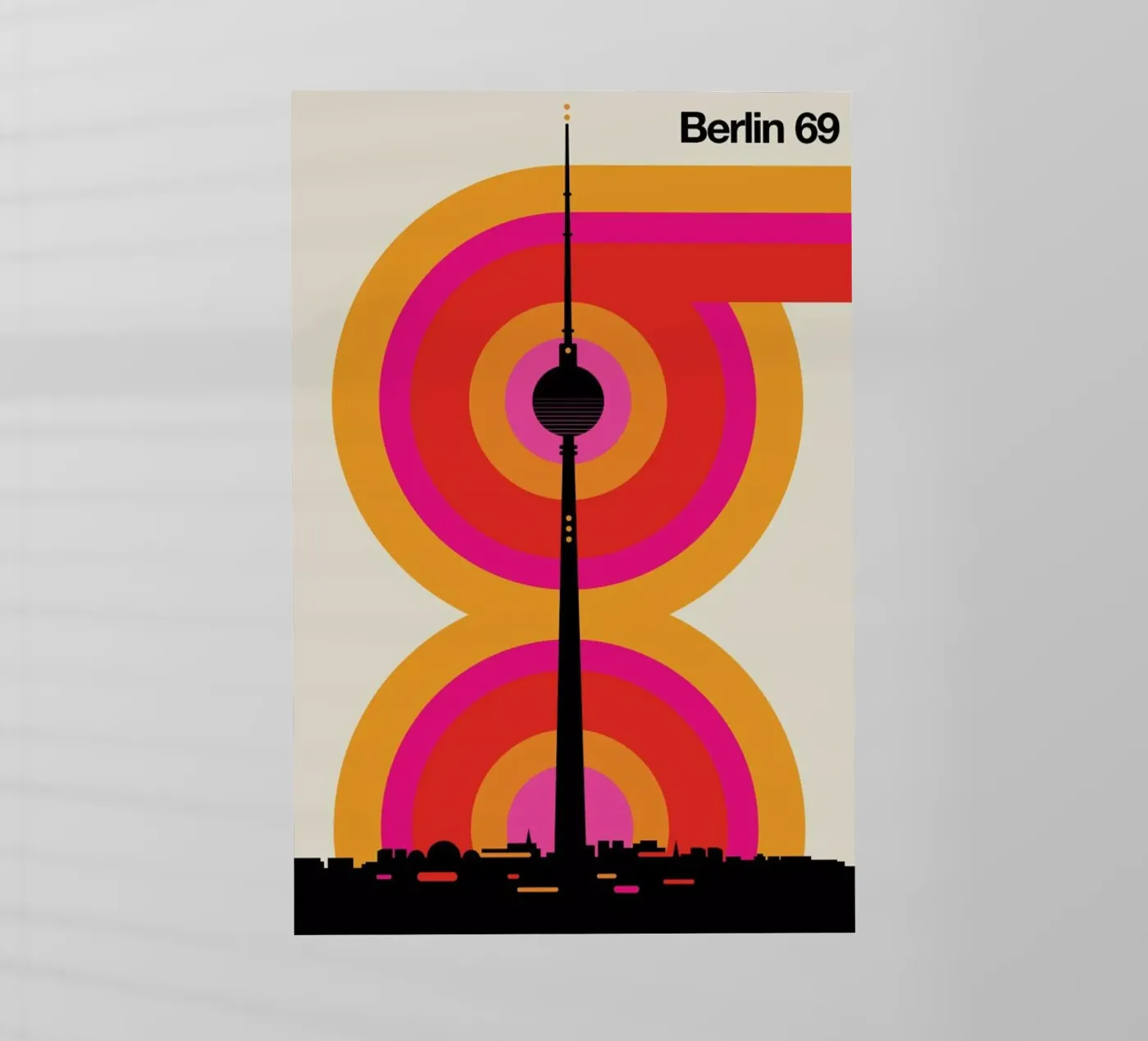 Berlin 69 pellicola backlit da Bo Lundberg