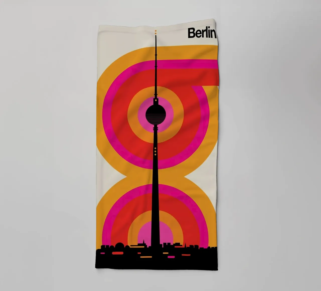 Berlin 69 Handtuch von Bo Lundberg