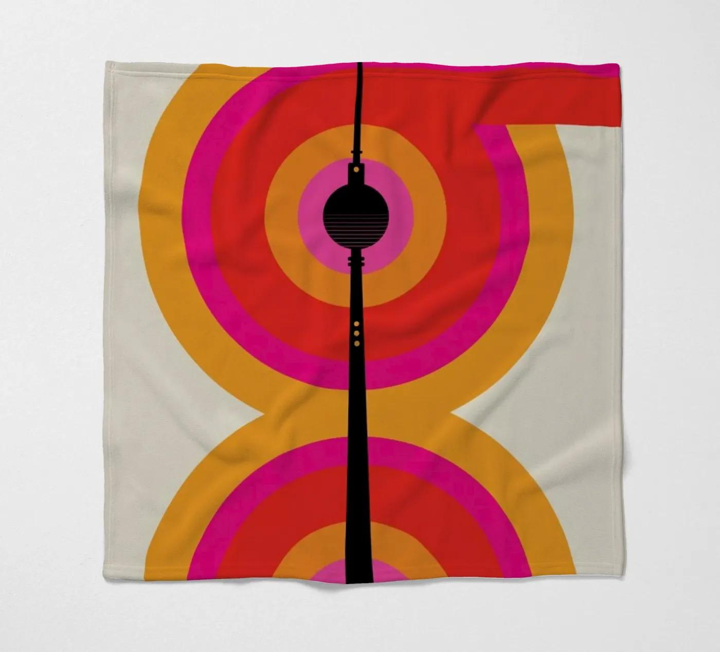 Berlin 69 Fleecedecke von Bo Lundberg