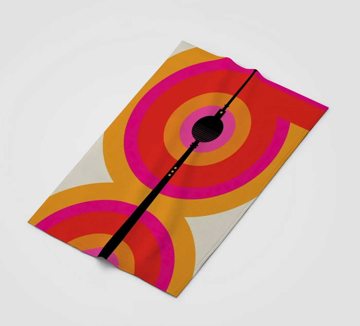 Berlin 69 Fleecedecke von Bo Lundberg