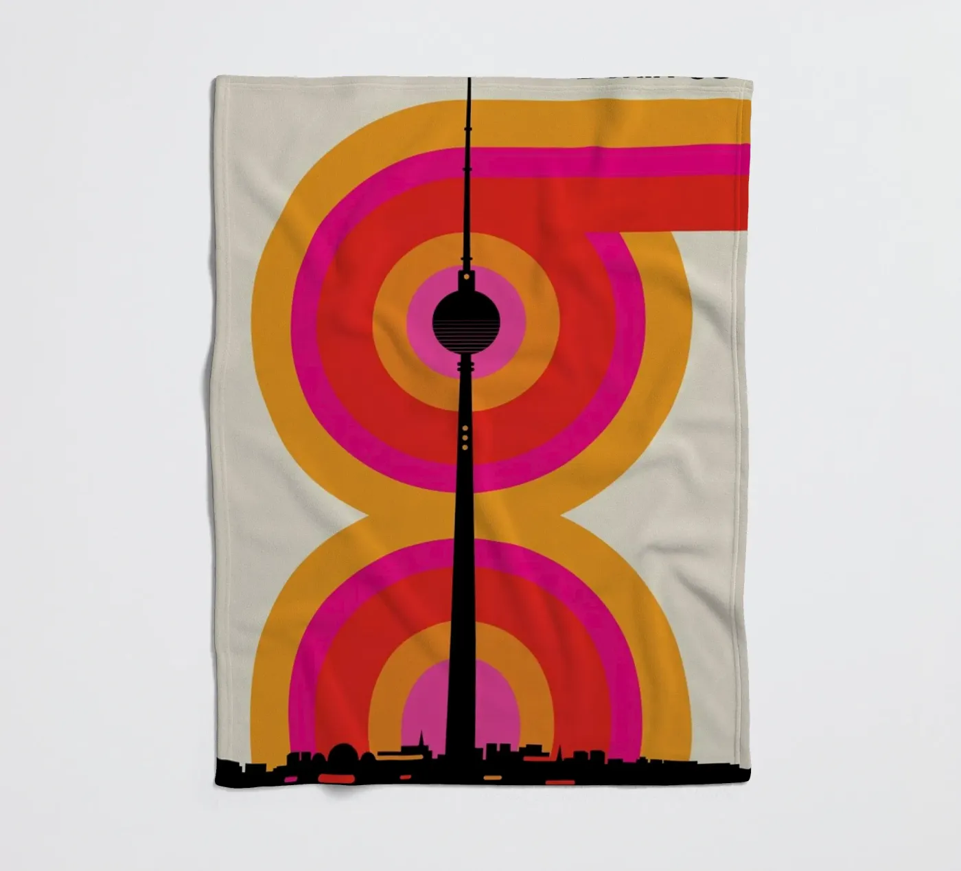 Berlin 69 Fleecedecke von Bo Lundberg