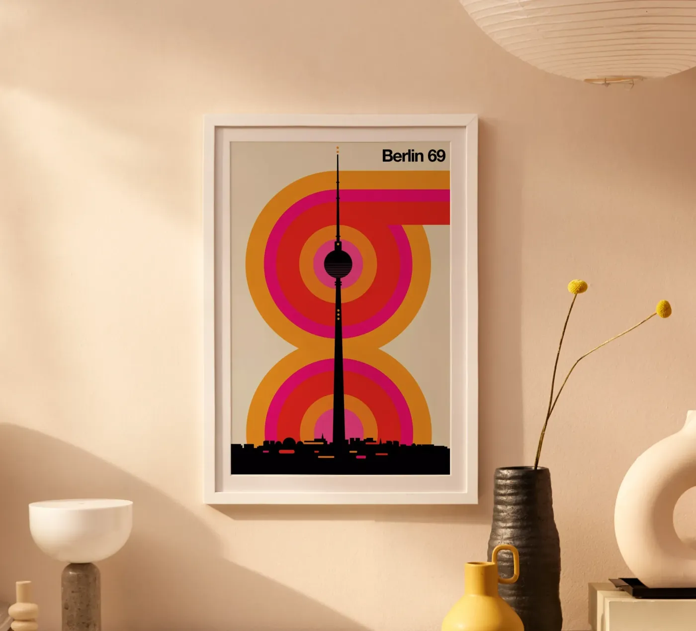 Berlin 69 poster by Bo Lundberg