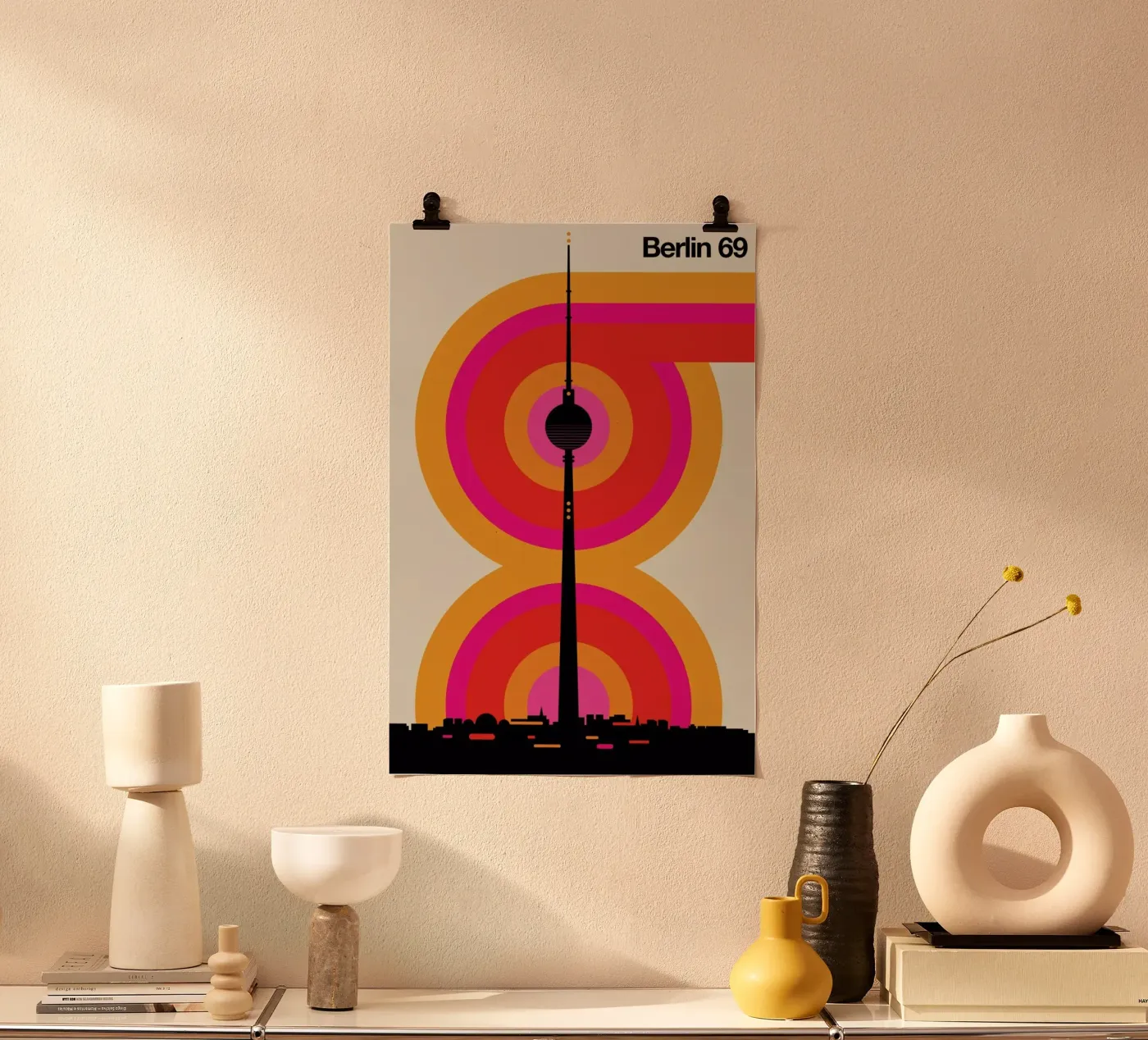 Berlin 69 poster by Bo Lundberg