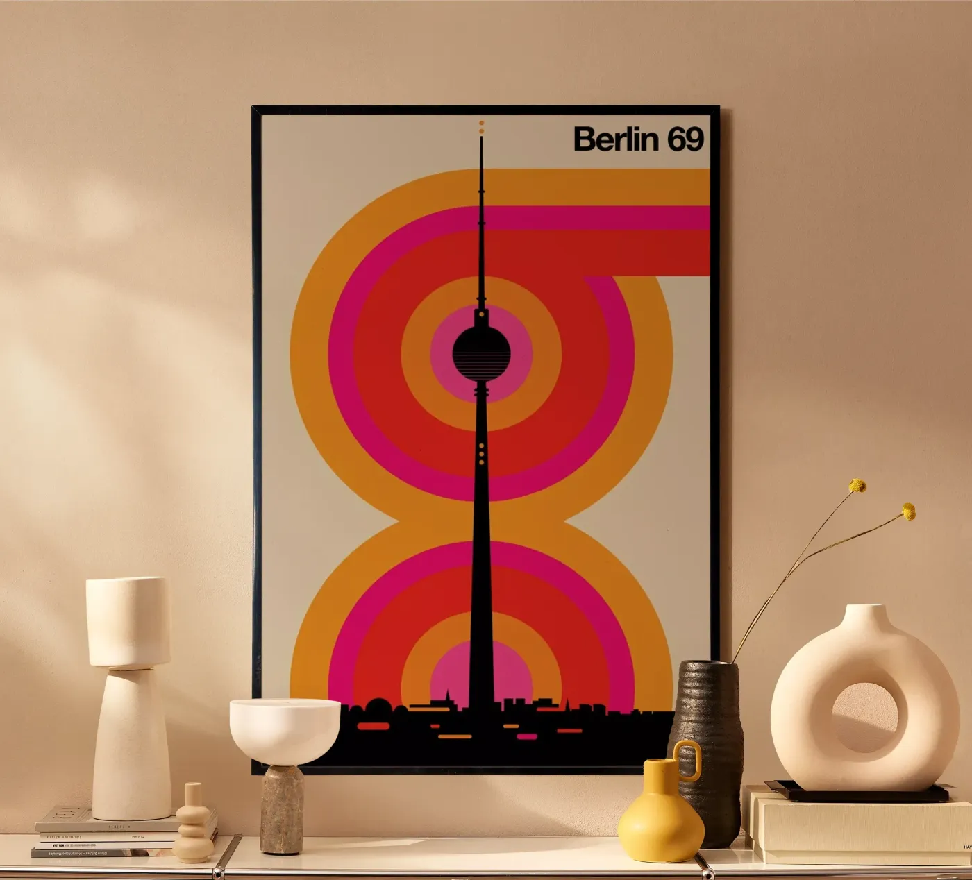 Berlin 69 poster by Bo Lundberg