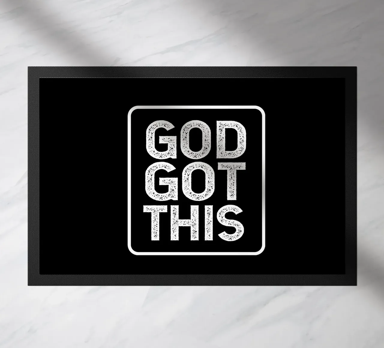 God got this doormat by happieeagle