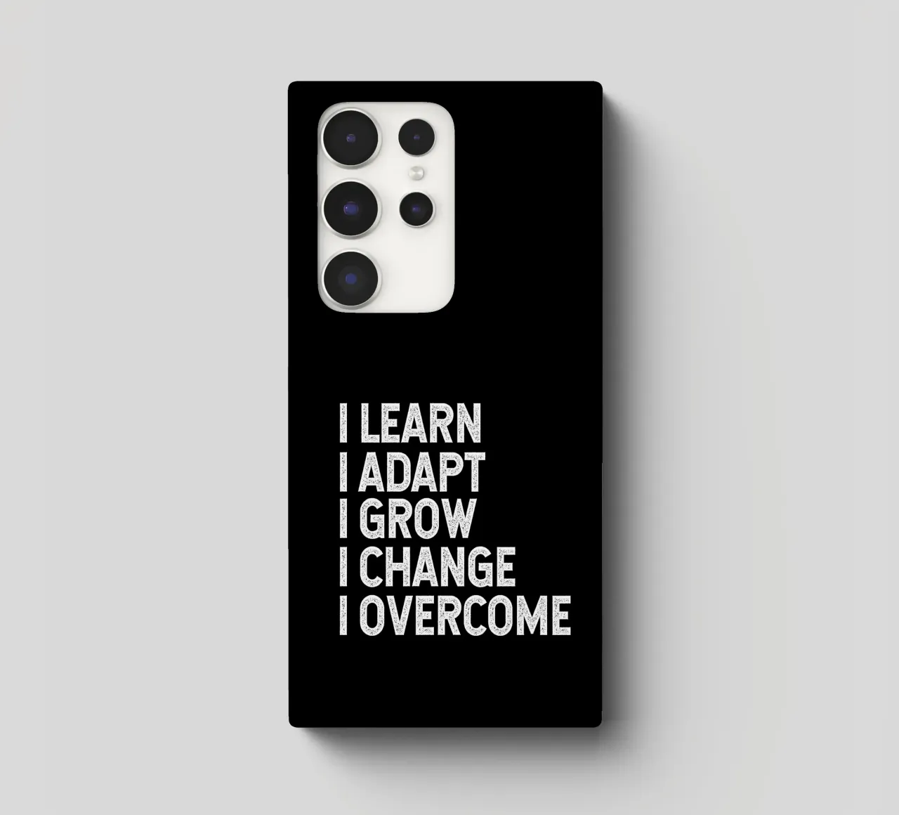 I learn. I adapt. I grow. I change. I overcome. cover samsung da happieeagle
