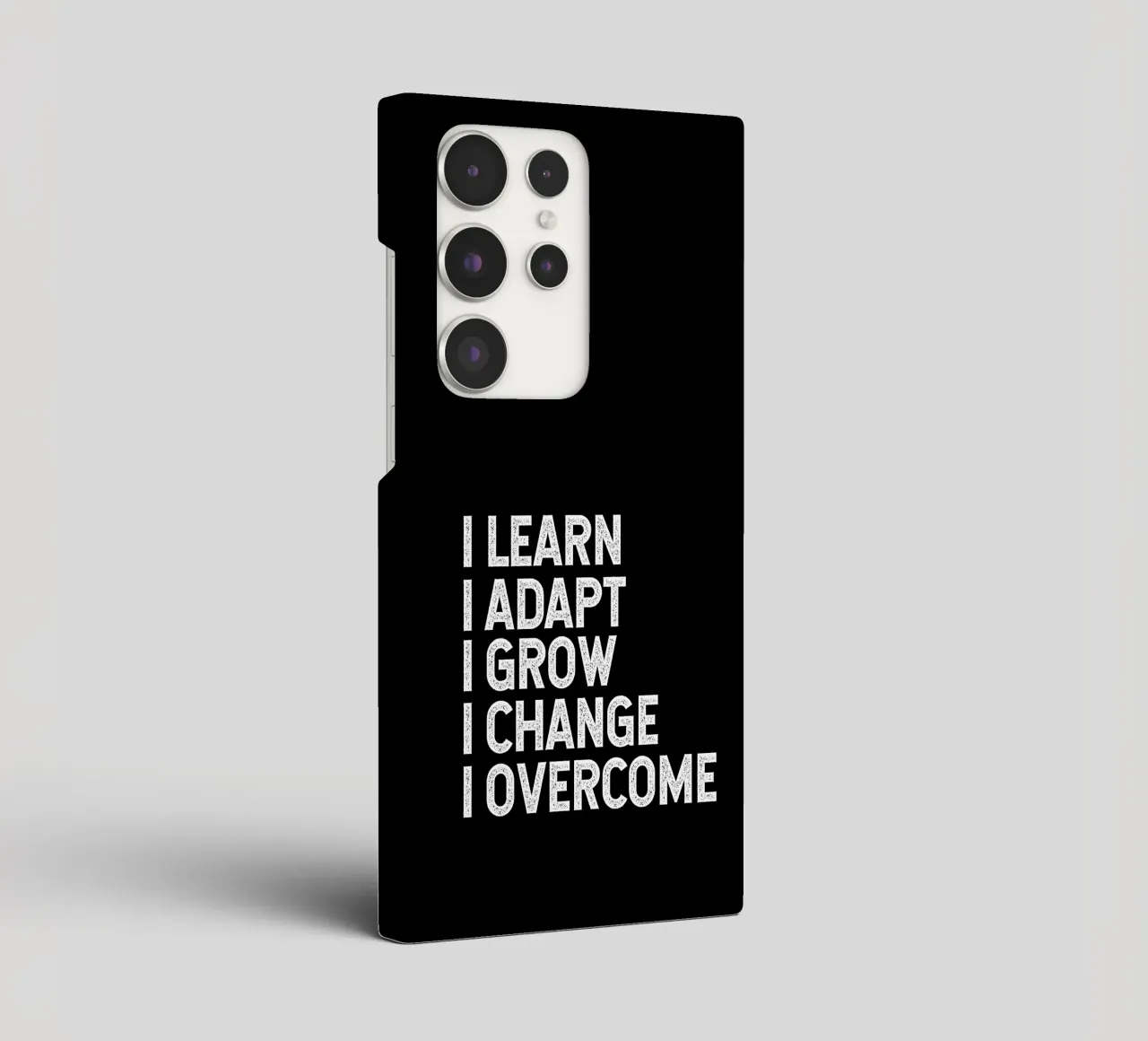 I learn. I adapt. I grow. I change. I overcome. cover samsung da happieeagle