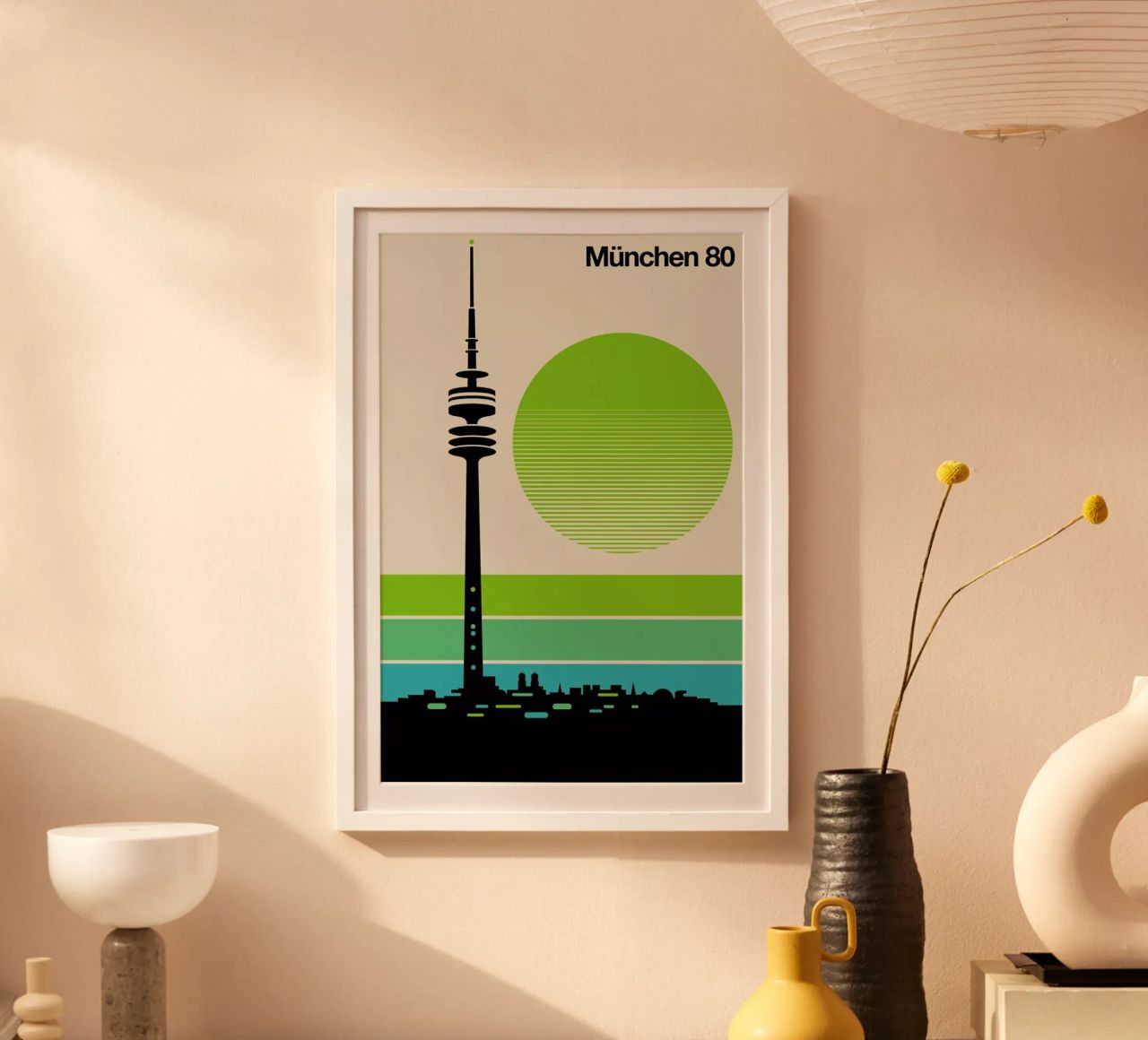München 80 Poster von Bo Lundberg