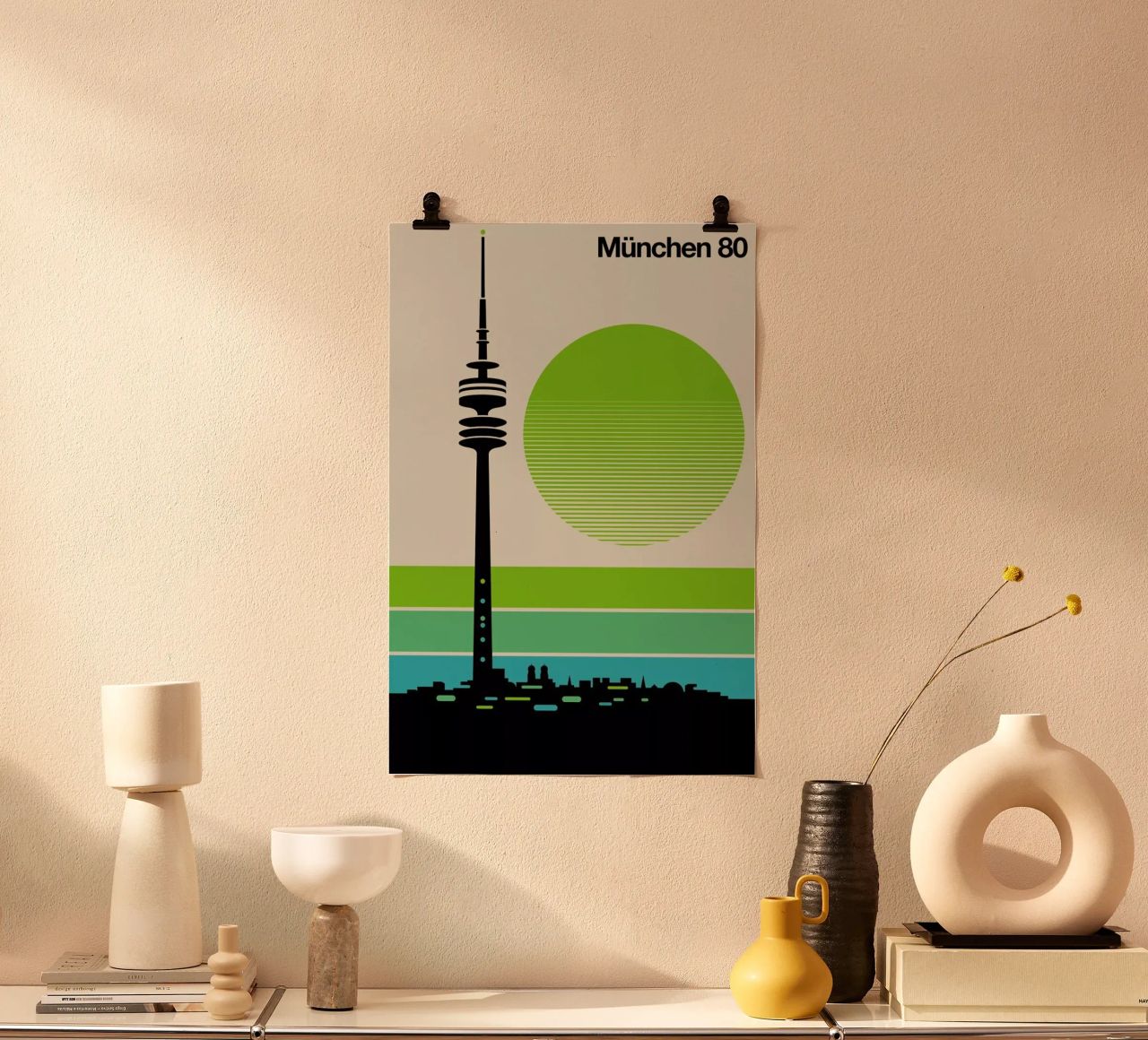 München 80 Poster von Bo Lundberg