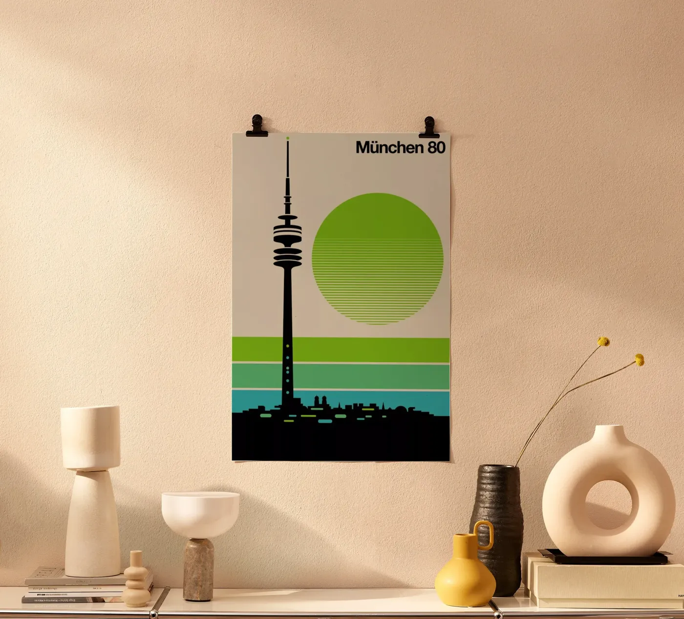 München 80 poster da Bo Lundberg