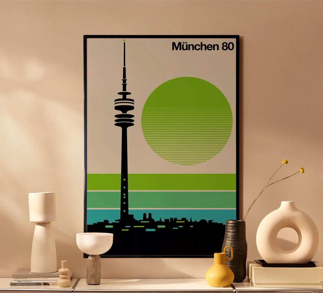 München 80 Poster von Bo Lundberg