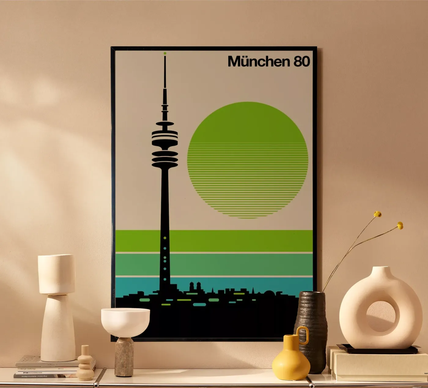 München 80 poster da Bo Lundberg