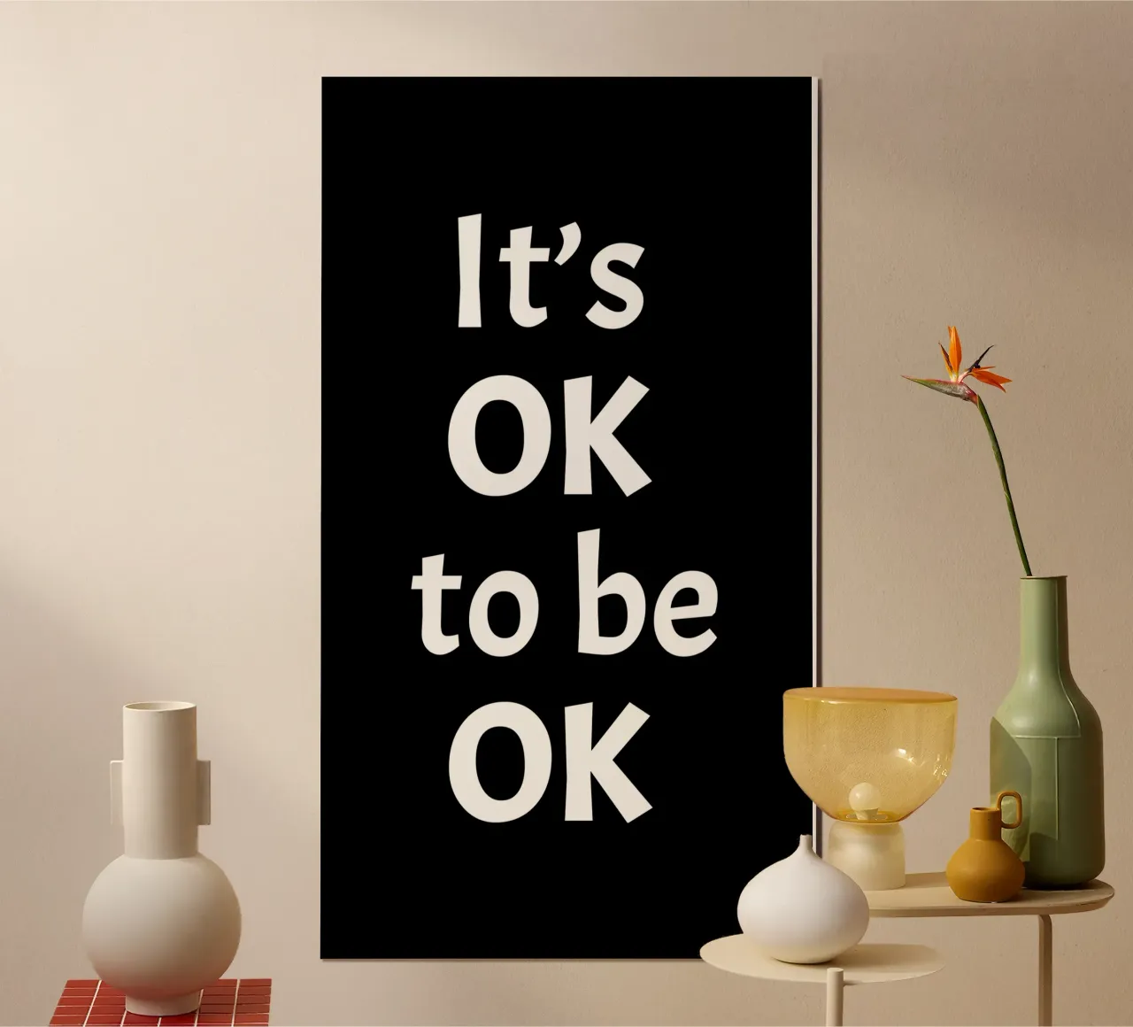 It's ok to be ok carta hahnemühle da happieeagle