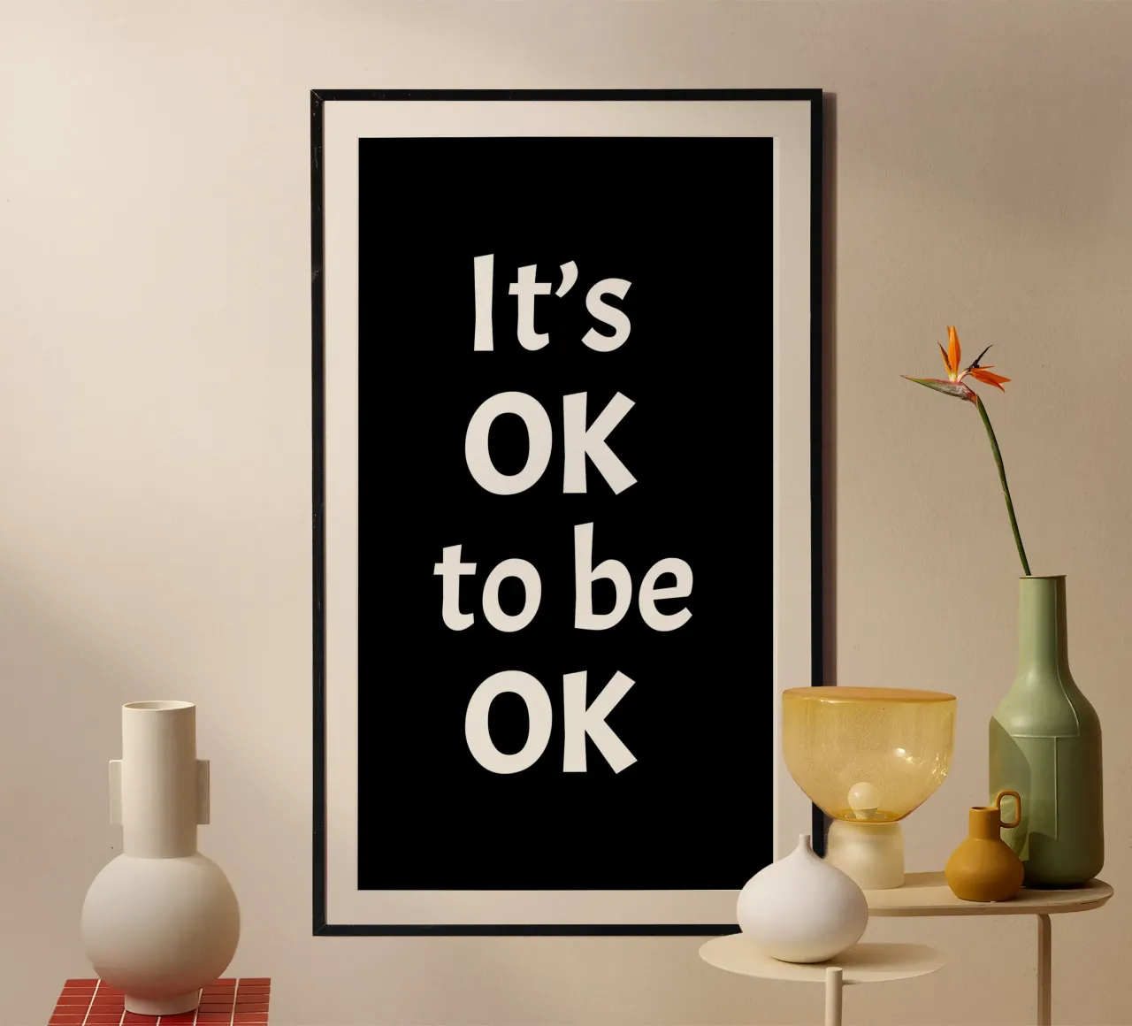 It's ok to be ok carta hahnemühle da happieeagle