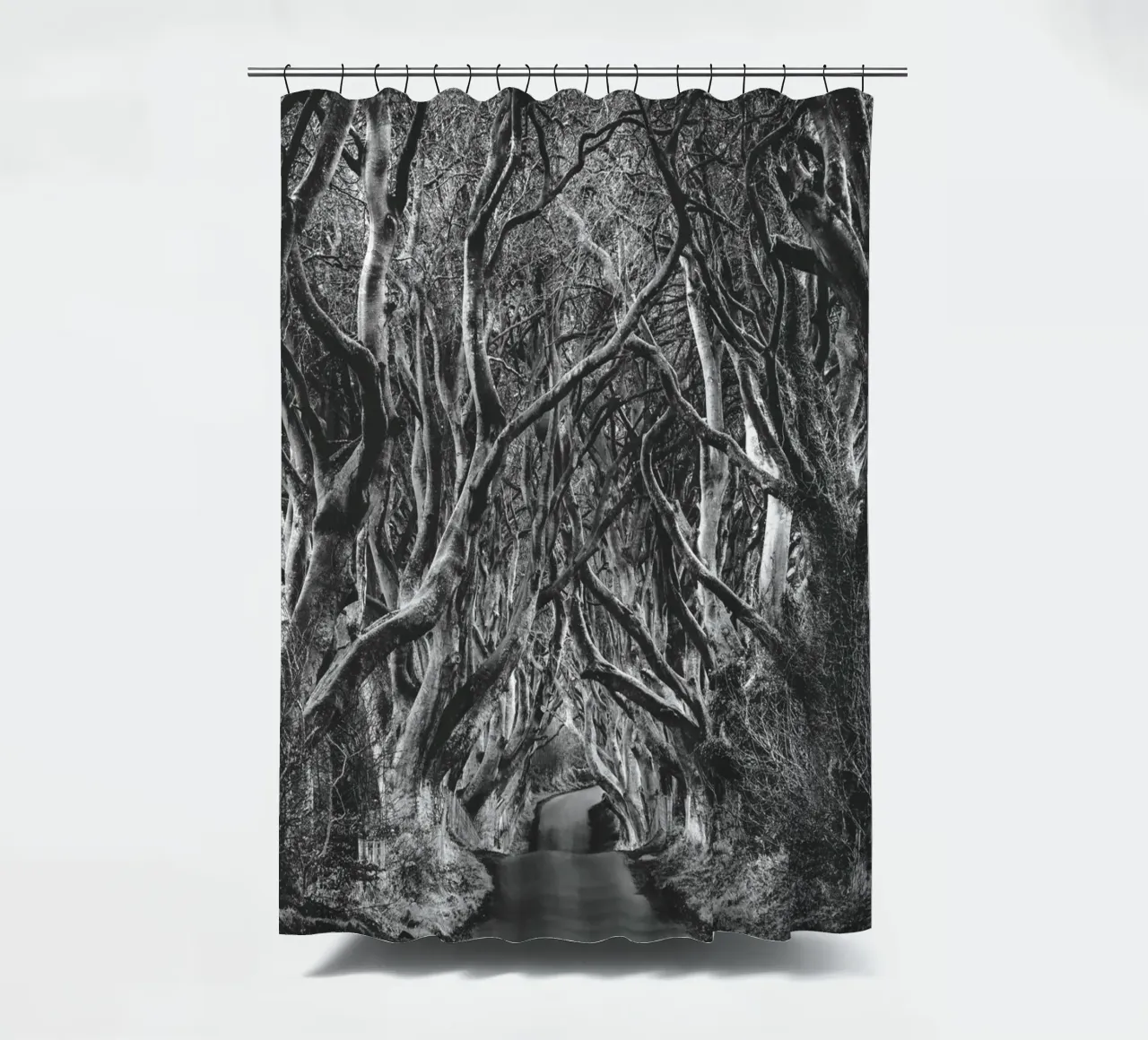 Siepi scure tenda da doccia da Dave Hare Photography