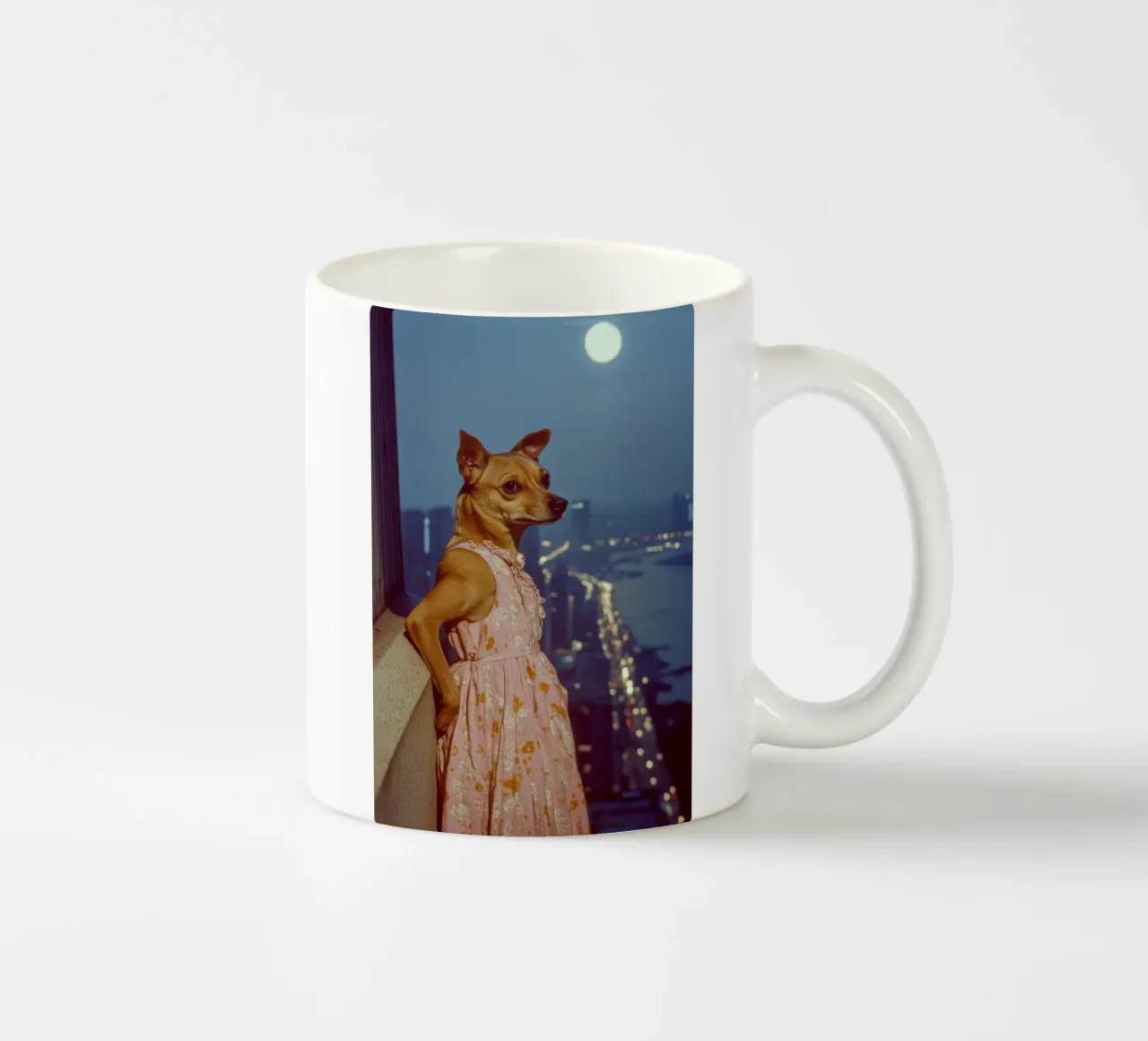 Rosa Maria tazza in ceramica da Affiches Chien Originales – Dogland