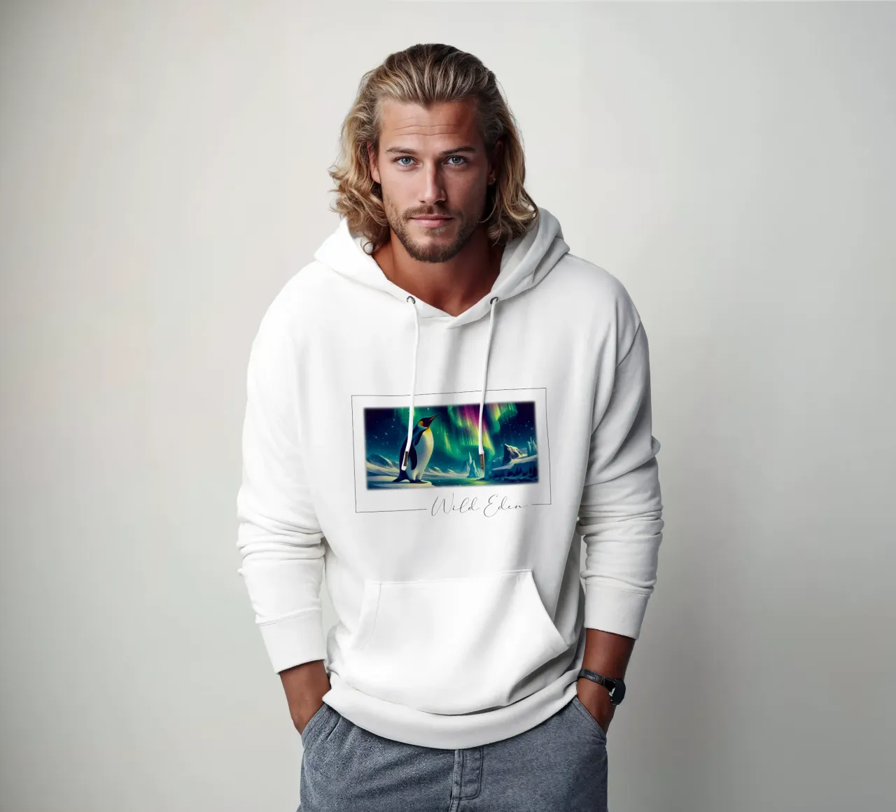 MANCHOT hoodie by RUBIANT ART