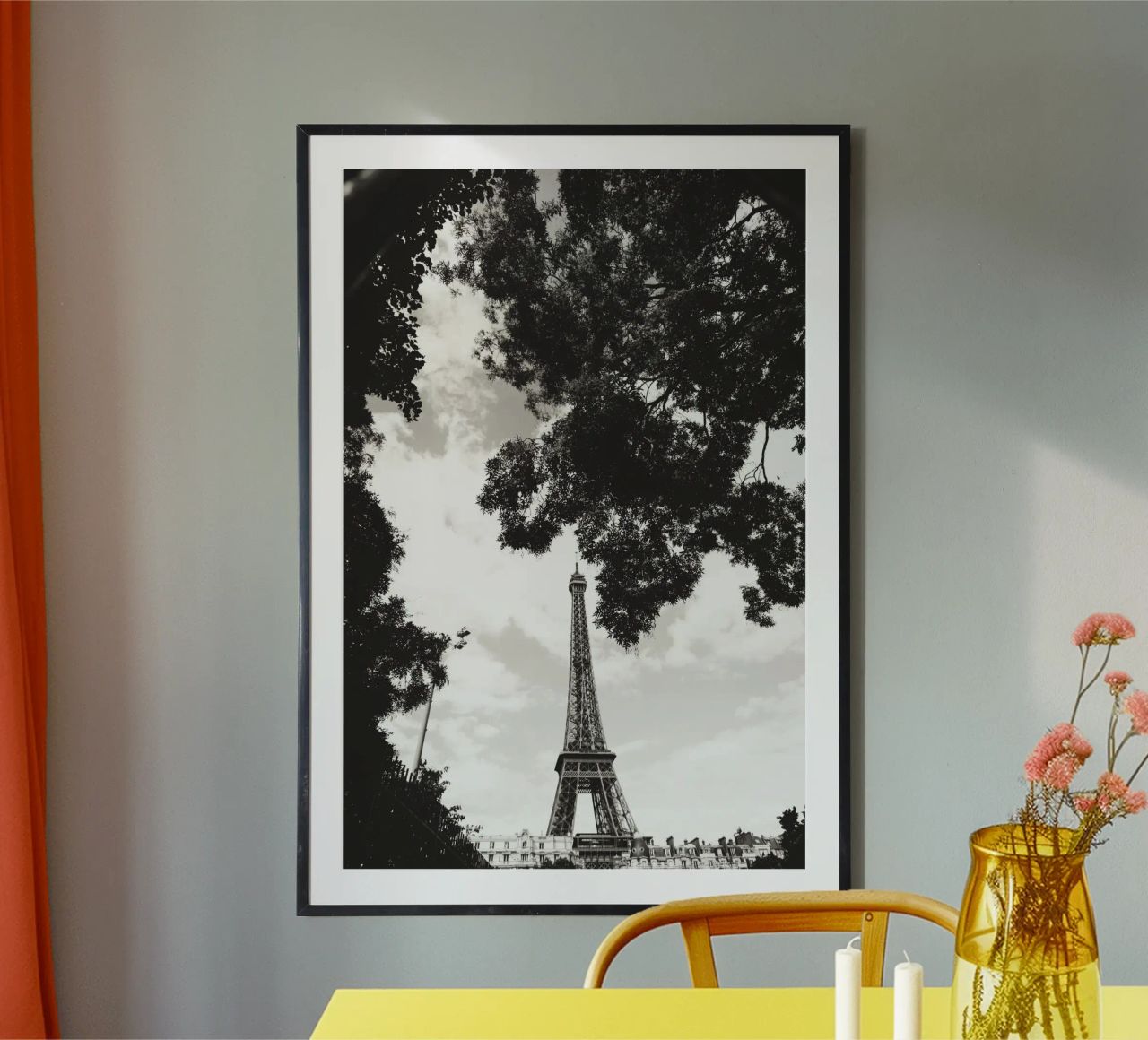 Eiffelturm im Verborgenen /Eiffel Tower in Hiding -  Paris hahnemühle by Anja Hebrank Photography